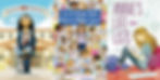 Collage of Kristin's three middle grade and young adult novel covers.