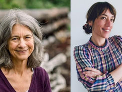 Photos of author Christy Mihaly and illustrator Mariona Cabassa