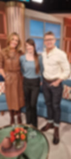 ITV's This Mornings Cat Deely-Ben Shepherd and Catch a Thief UK Founder-Farrah McNutt