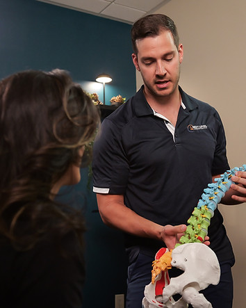 Friendly staff at Next Level Chiropractic assisting personal injury patients in Utah