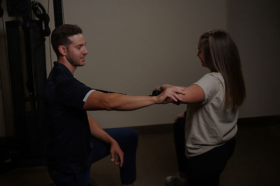 Outdoor athlete doing recommended chiropractic exercises for recovery