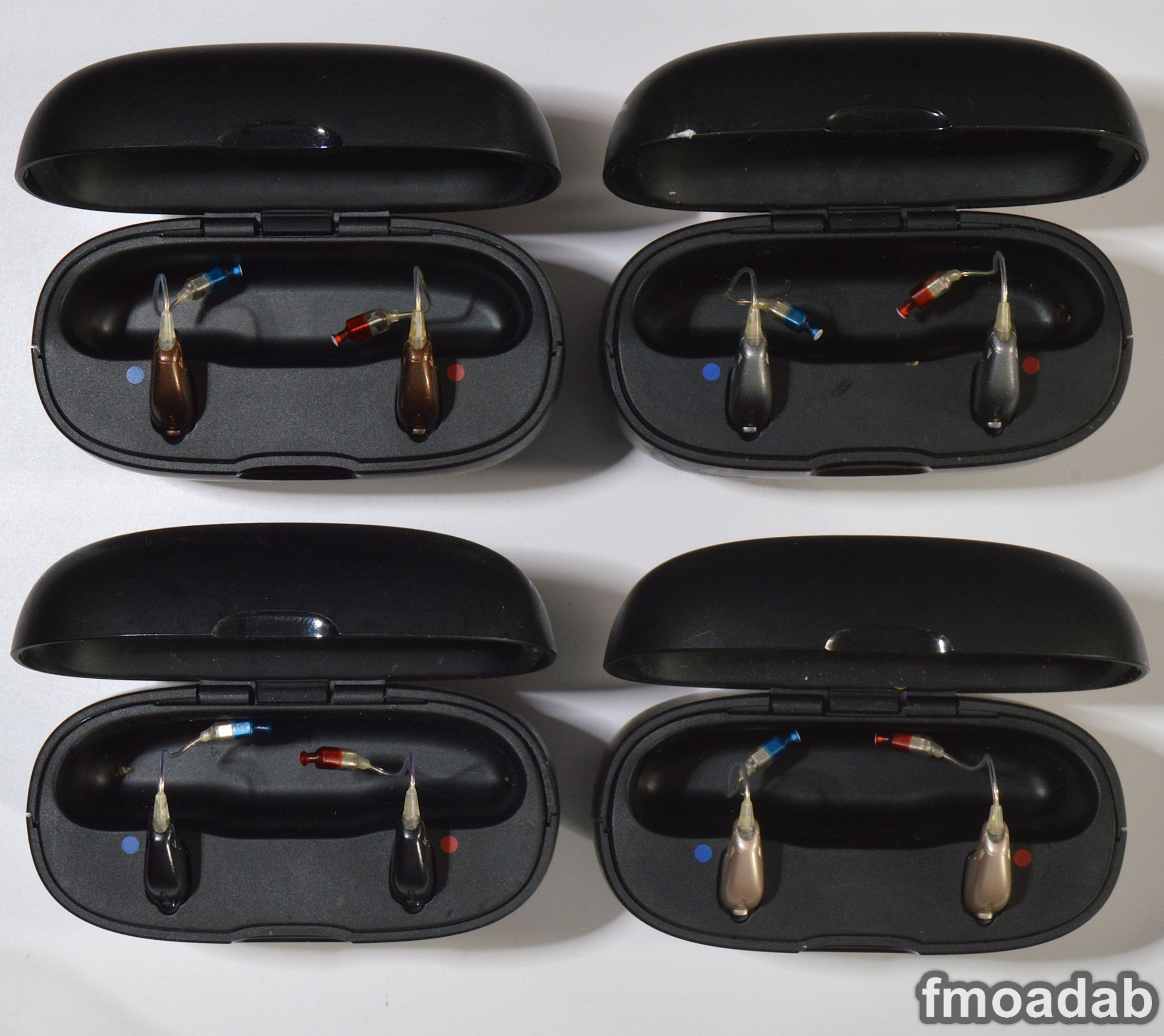 Oticon More1 T RIC digital Rechargeable hearing aids iPhone/Android compatible