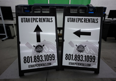 A-frame sign