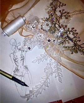 Luxury Lingerie by Florence Morris-Clarke – Crystal Embellished Bespoke Mermaid Lace Showgirl Burlesque Costume Designer Fashion Luxurious Bras, Briefs, Knickers, Corsets, Bodychains, Underwear