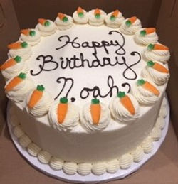 CARROT CAKE WITH CREAM CHEESE FROSTING
