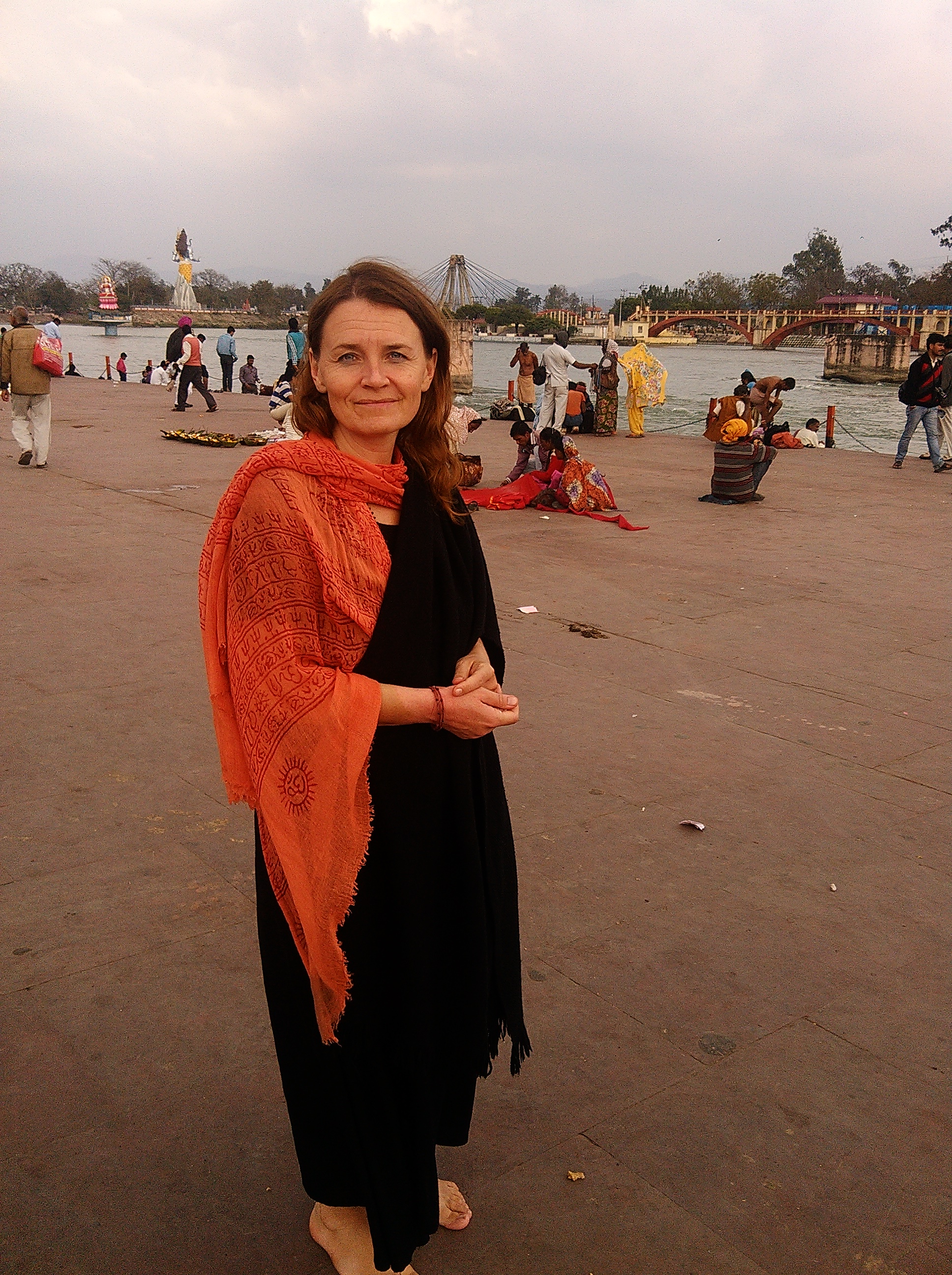 In Kankhal at Ganga