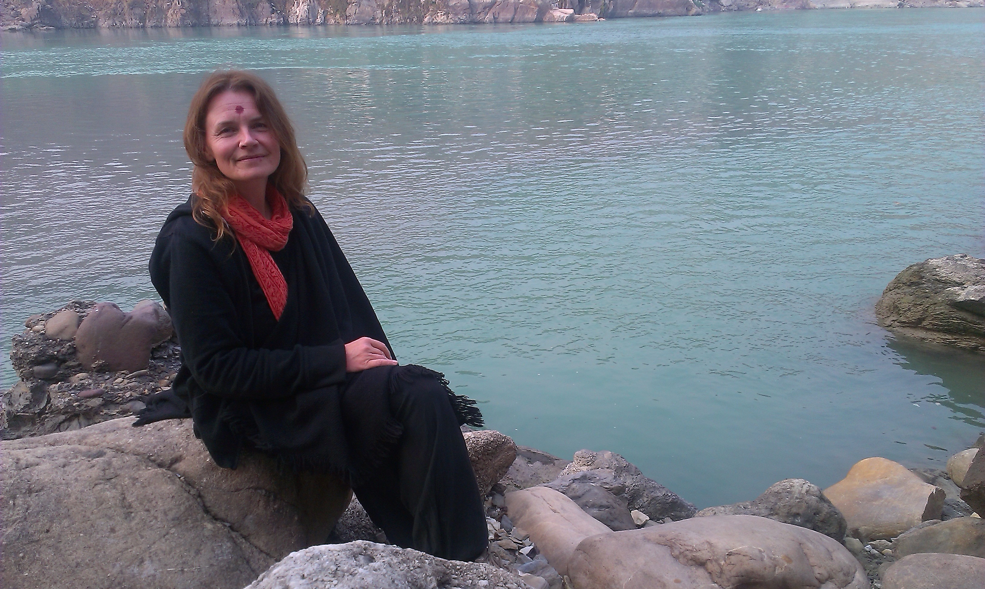 At the Ganga in Rishikesh