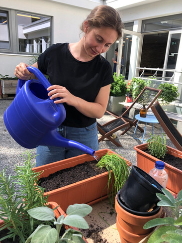 jael hartmann, urbanroots, urban gardening workshop