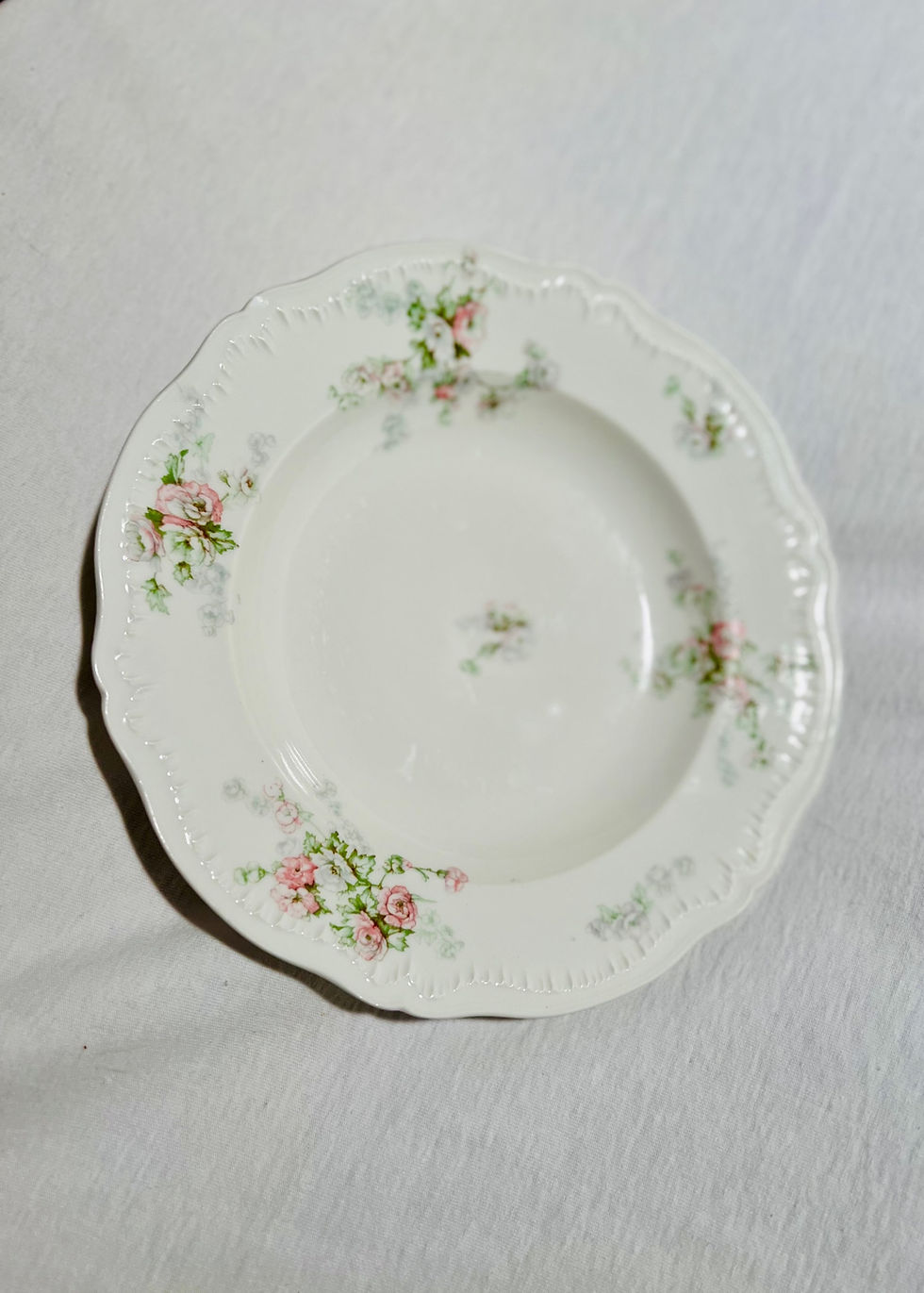 Thumbnail: Theodore Haviland Limoges France Vintage China Dish| 9 in diameter 