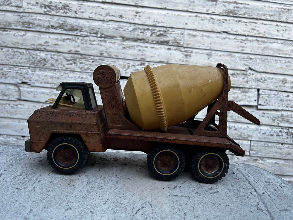 Thumbnail: Vintage | Nylint Cement Mixer Toy Truck 