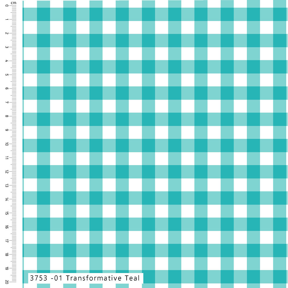 Thumbnail: teal gingham fabric
