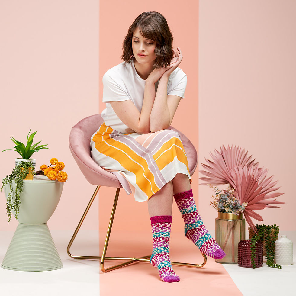 Thumbnail: Happy Feet Pattern Book