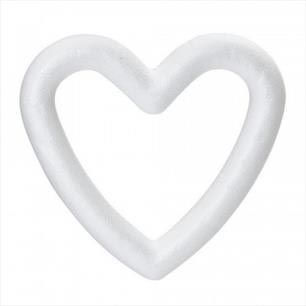 Polystyrene Heart Wreath