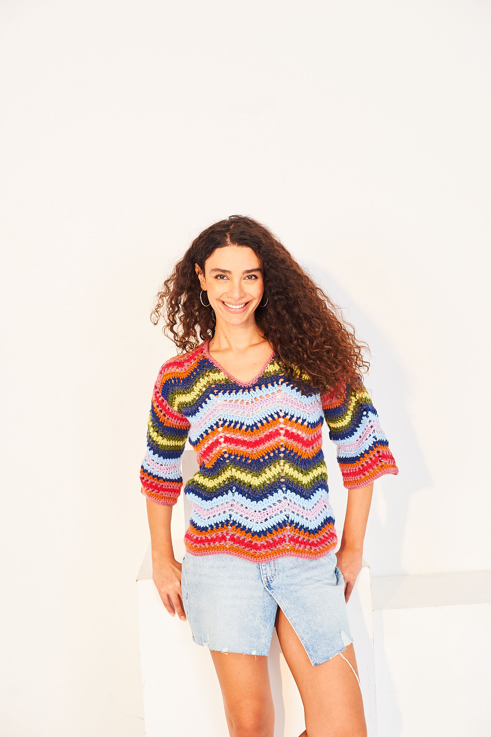 Stylecraft Crochet Top Pattern 10146