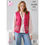 Thumbnail: Fairisle Cardigan and Waistcoat King Cole 6365