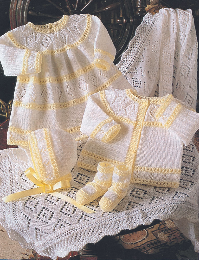 4163 Stylecraft Baby 4 ply Pattern