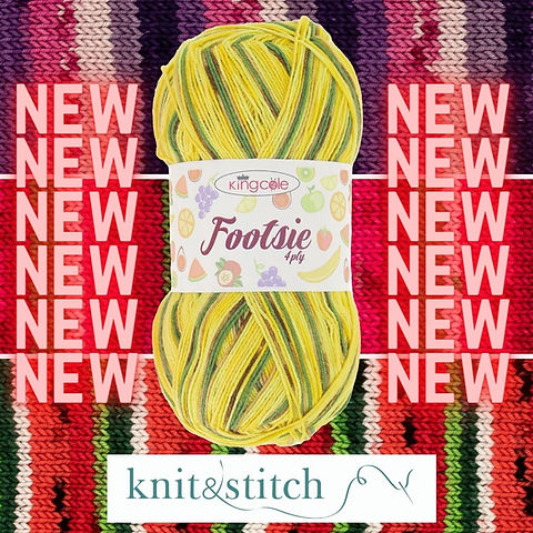 King Cole Footsie 4 ply | Knit & Stitch
