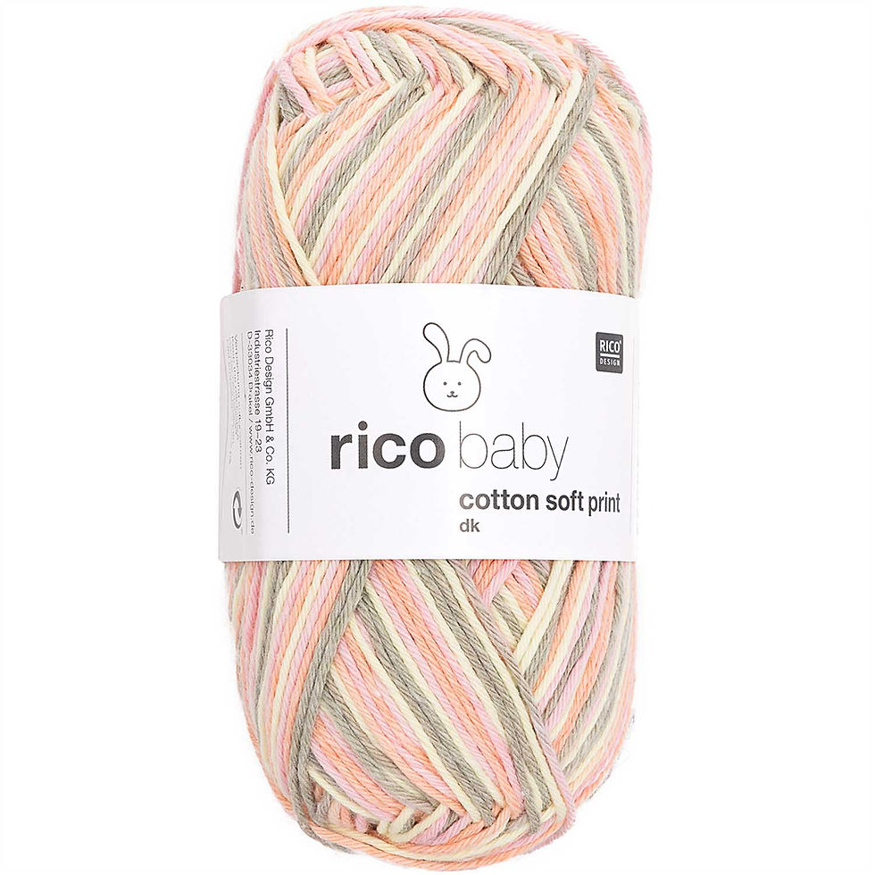 Thumbnail: Rico Baby Cotton Soft Print DK