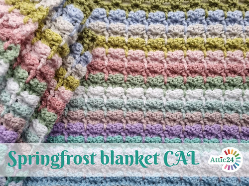 Blanket Patterns Attic24 Baby Blanket Attic24 Meadow Crochet