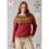 Thumbnail: Fairisle Cardigan and Waistcoat King Cole 6364