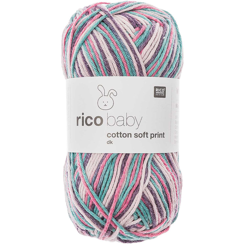 Thumbnail: Rico Baby Cotton Soft Print DK