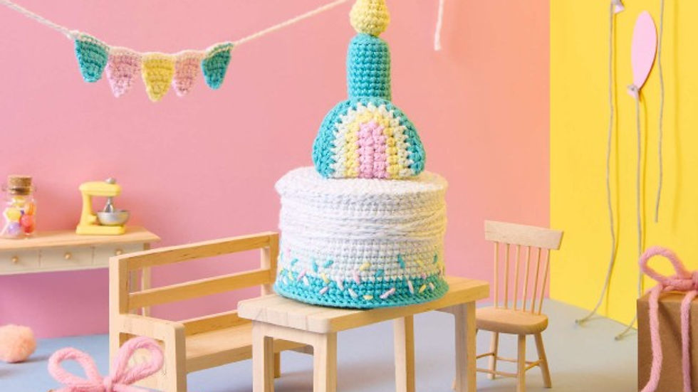 Rainbow Birthday Cake