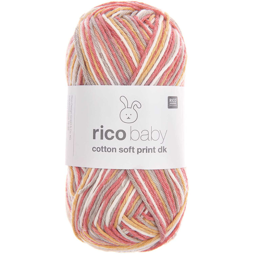 Thumbnail: Rico Baby Cotton Soft Print DK