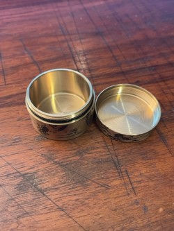 Thumbnail: Brass Water Proof Jar / Container