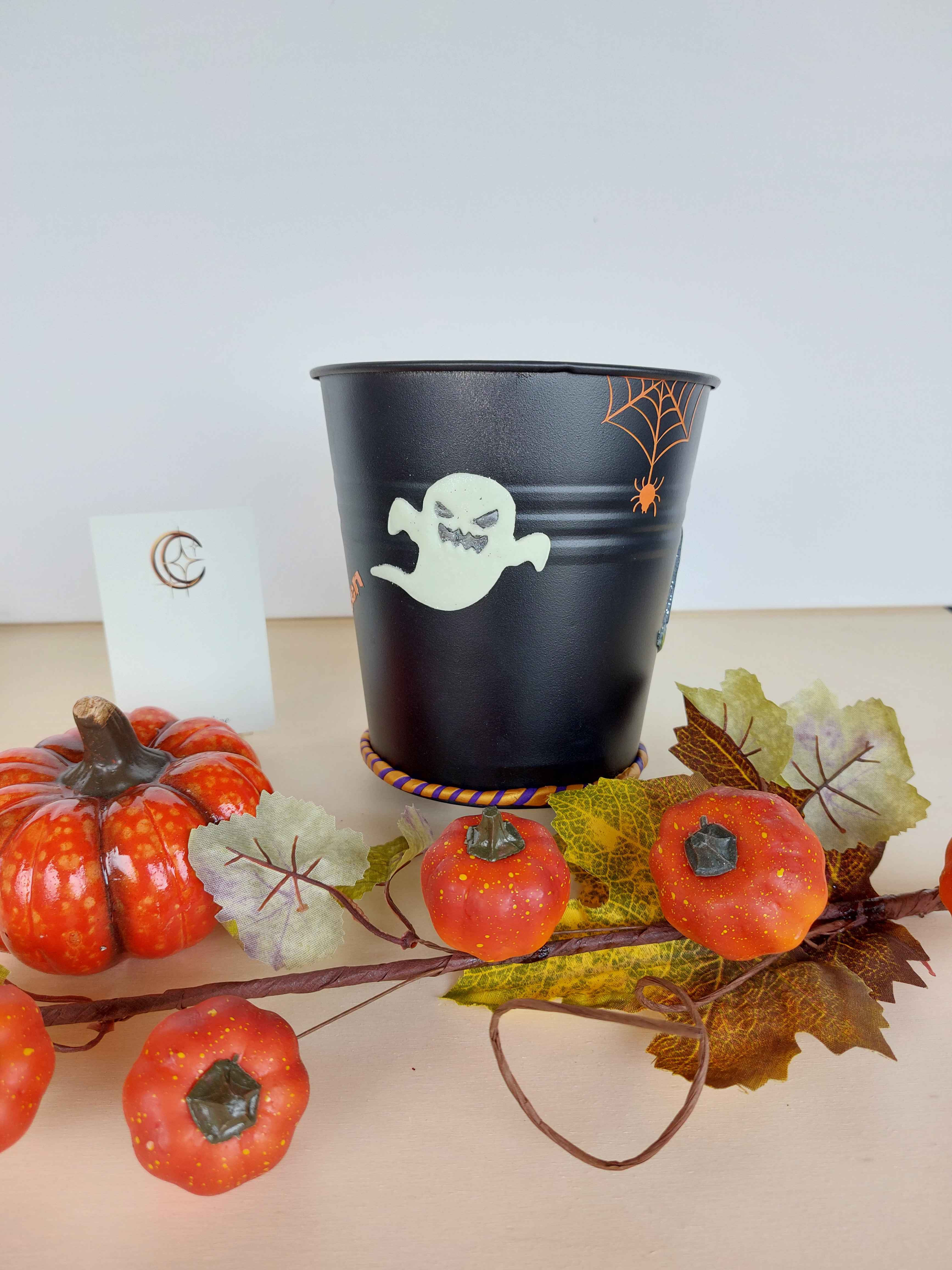 POT HALLOWEEN MODELE 3 vue fantome