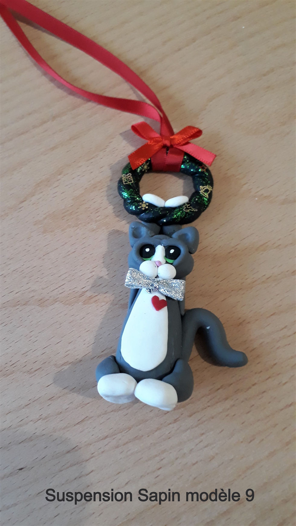 Miniature : SUSPENSION POUR SAPIN chat