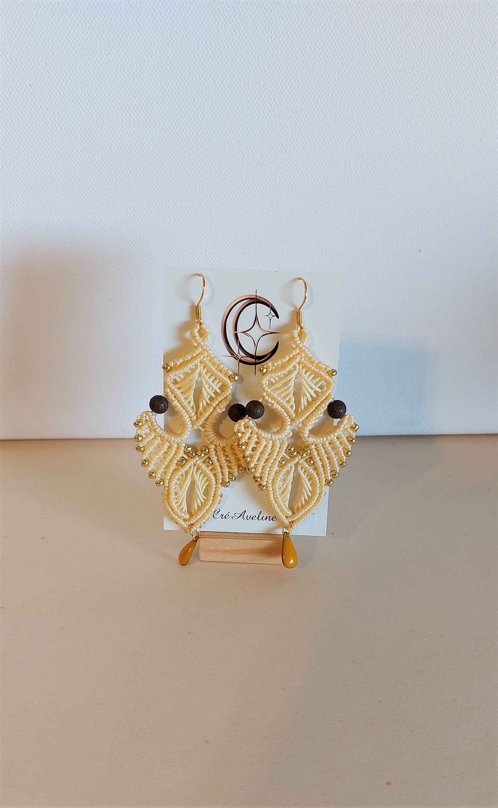Miniature : BOUCLES ANAYA jaunes