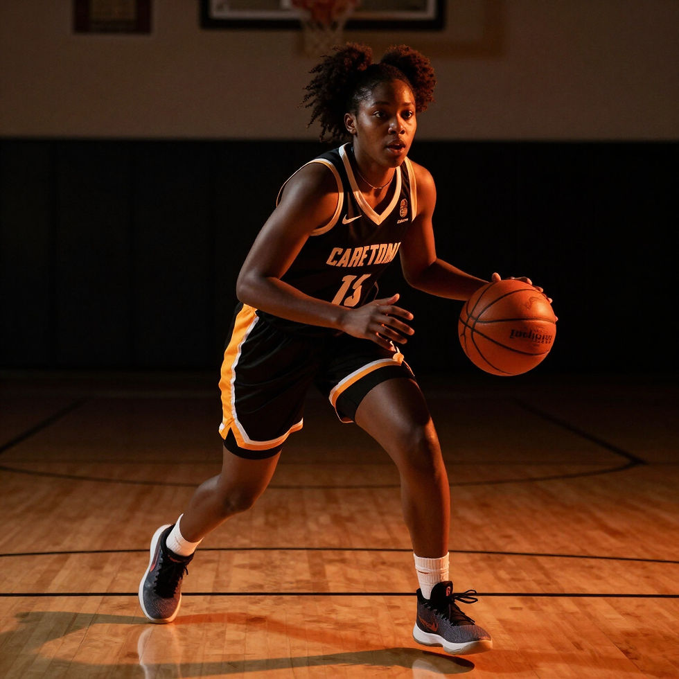 Basketball dribbling training