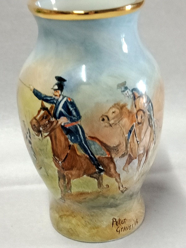 Elloit Hall Enamel Peter Graves Battle o