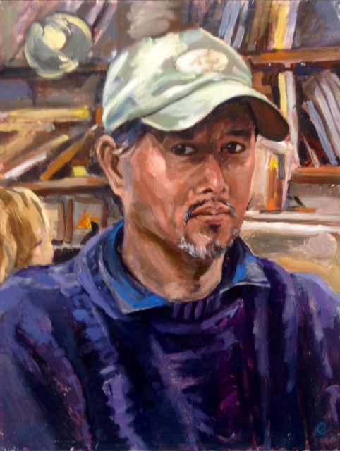 Self-portrait with Cap