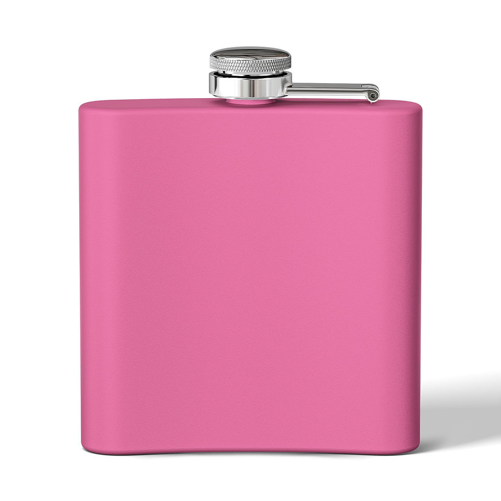 Thumbnail: Stainless Steel Flask, 6oz
