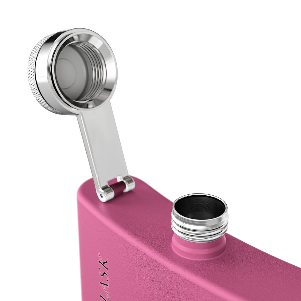 Thumbnail: Stainless Steel Flask, 6oz