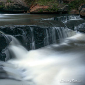 Reedy River Falls long exposure.