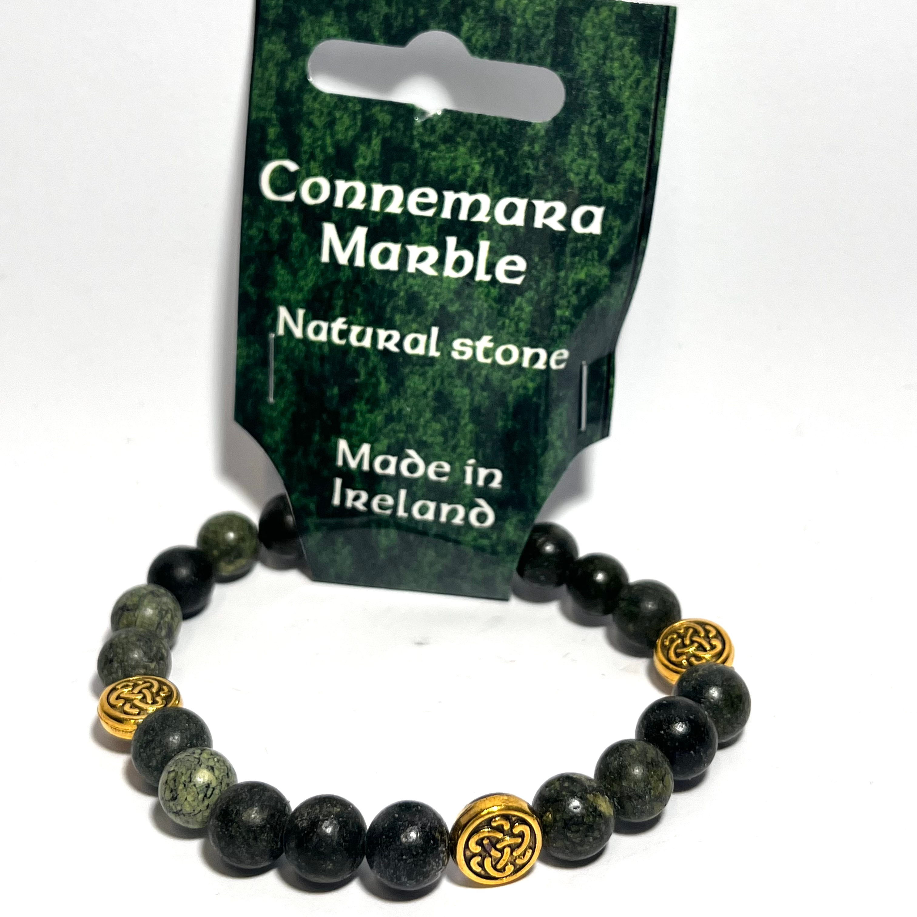 Connemara Marble Beaded Bracelet