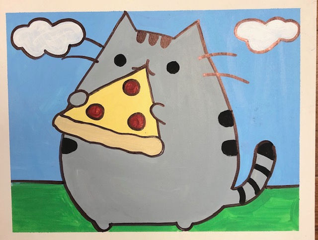 Pusheen Pizza