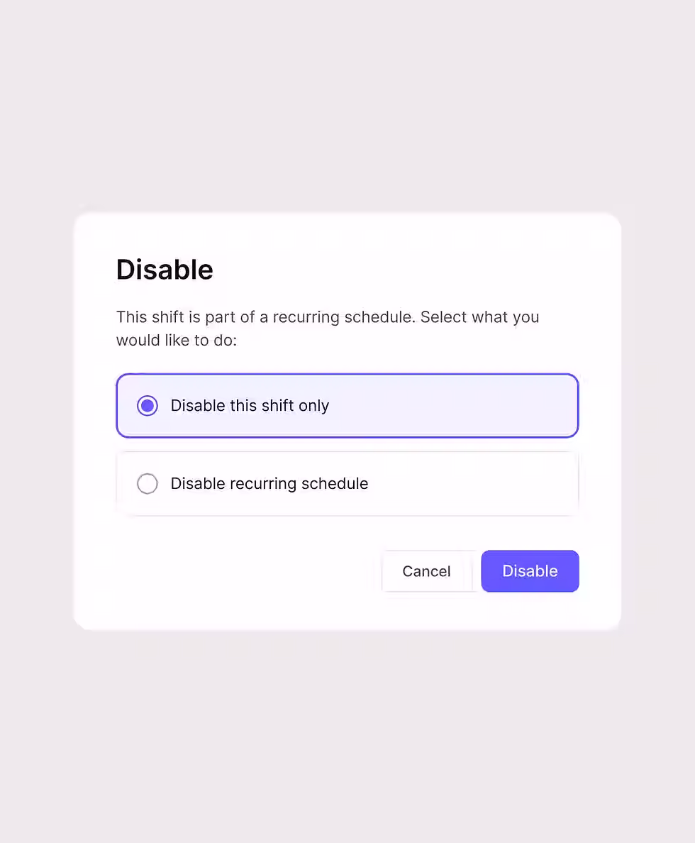 DappleOS Schedules