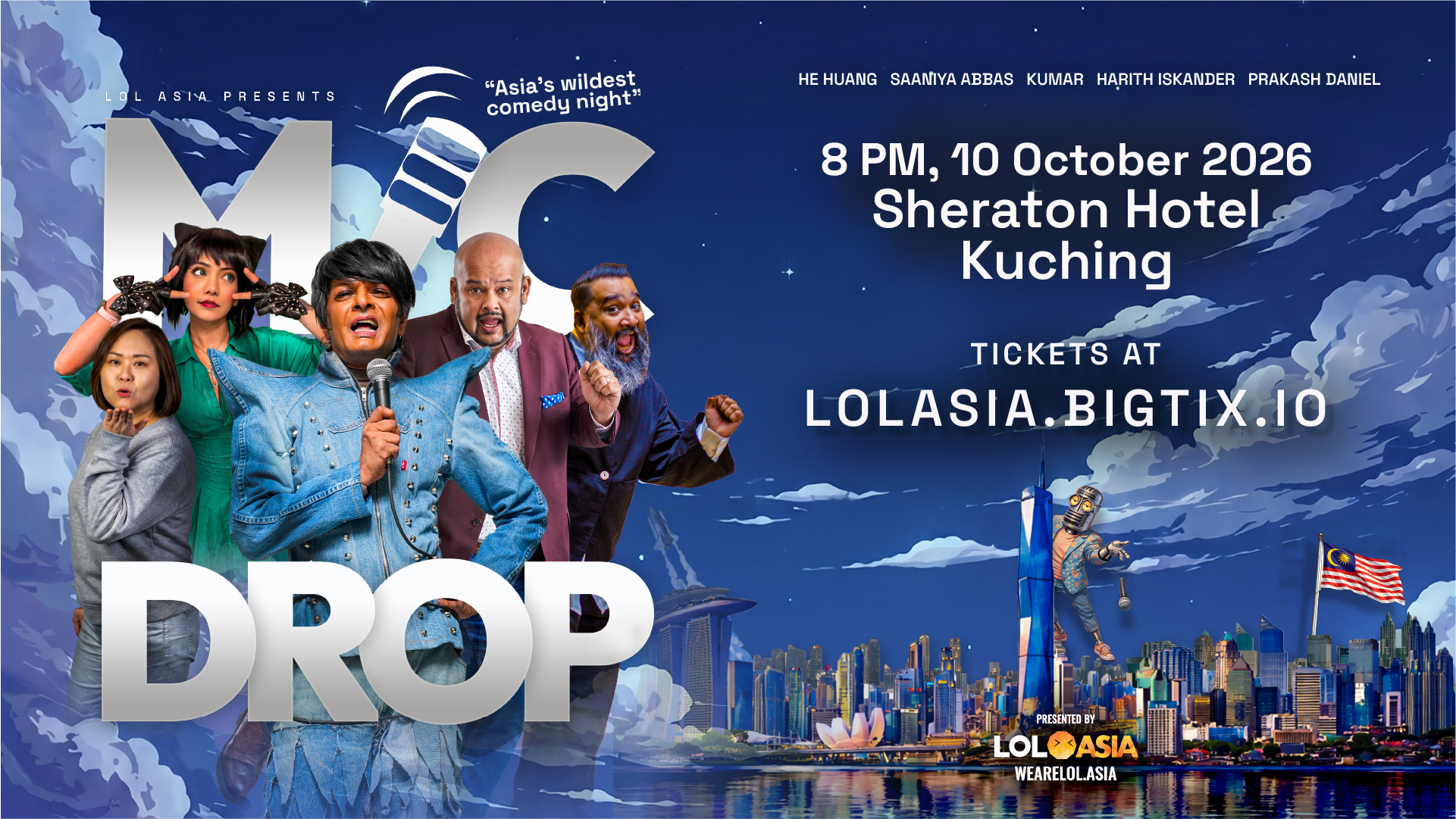 [KUCHING] MIC DROP