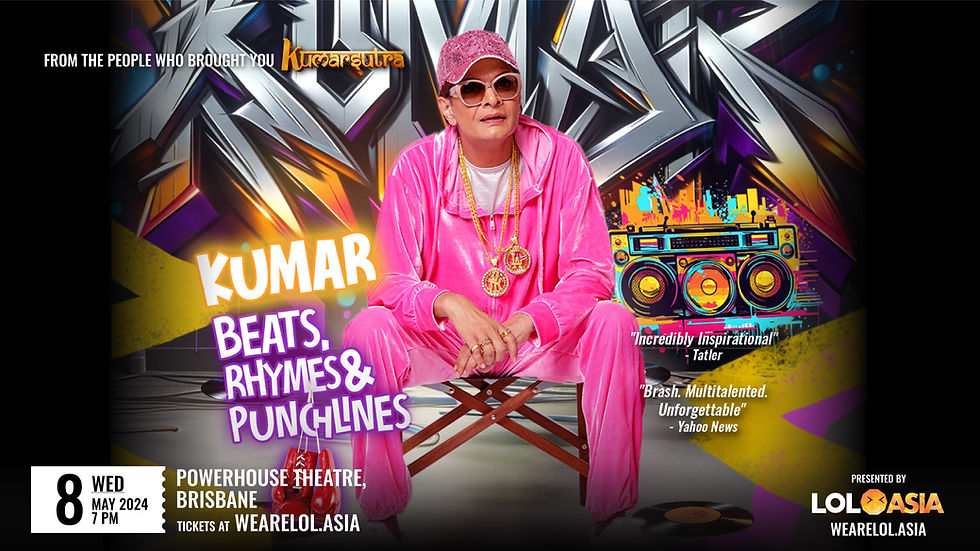 [BRISBANE] KUMAR – BEATS, RHYMES & PUNCHLINES