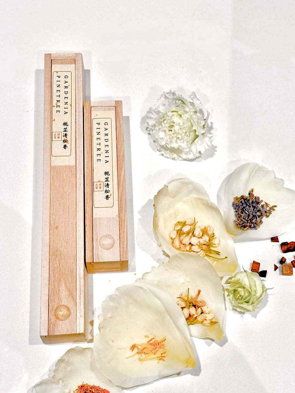 Gardenia Pinetree Sandalwood Incense 栀芷清松香