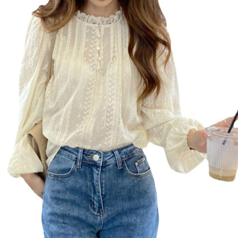 Thumbnail: The Eloise Lace Blouse
