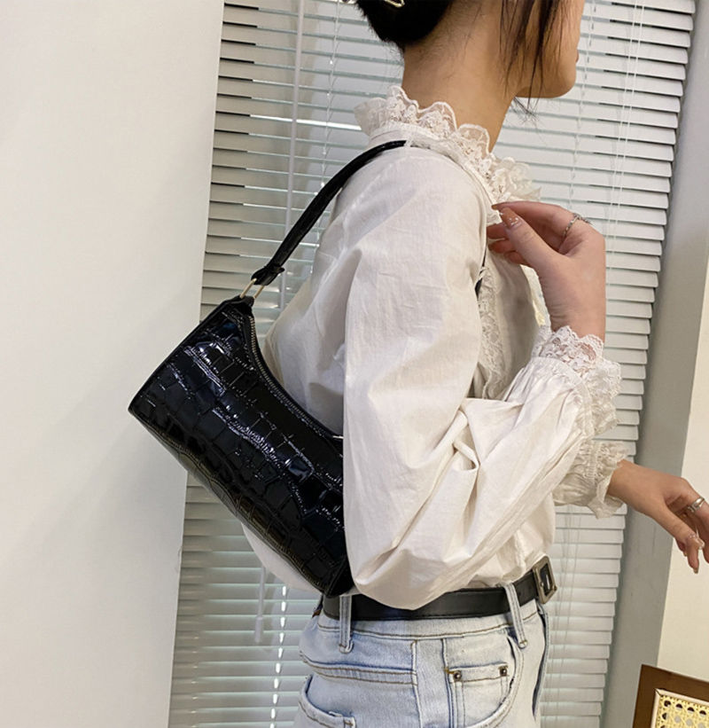 Thumbnail: The Verona Croc Bag