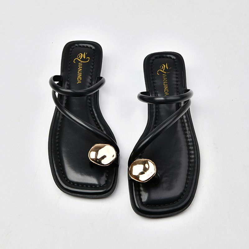 The Santorini Gold Sandals