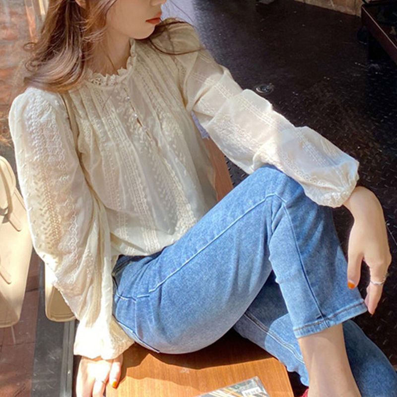 Thumbnail: The Eloise Lace Blouse
