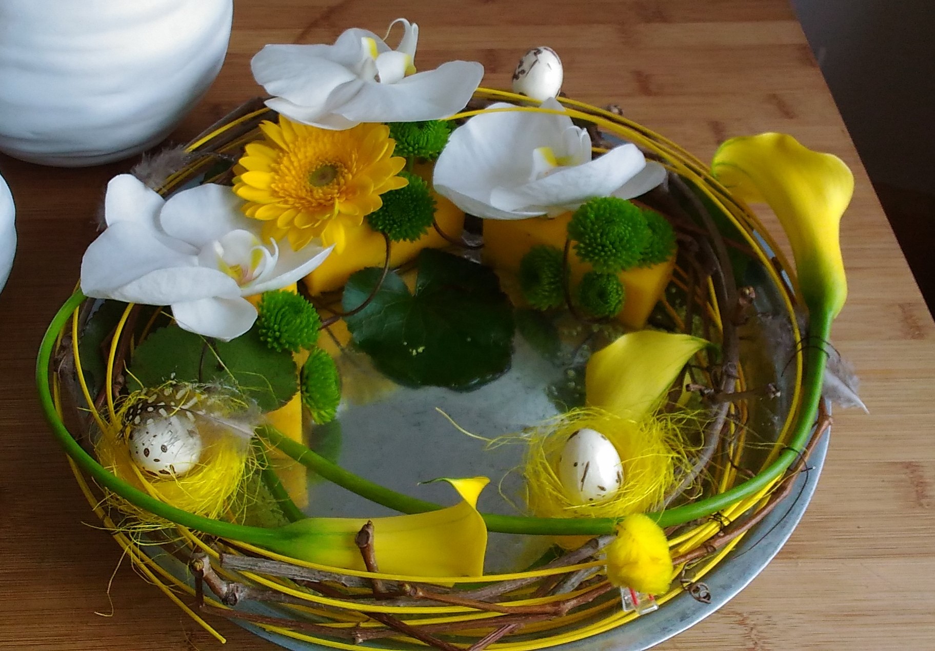 Couronne de fleurs