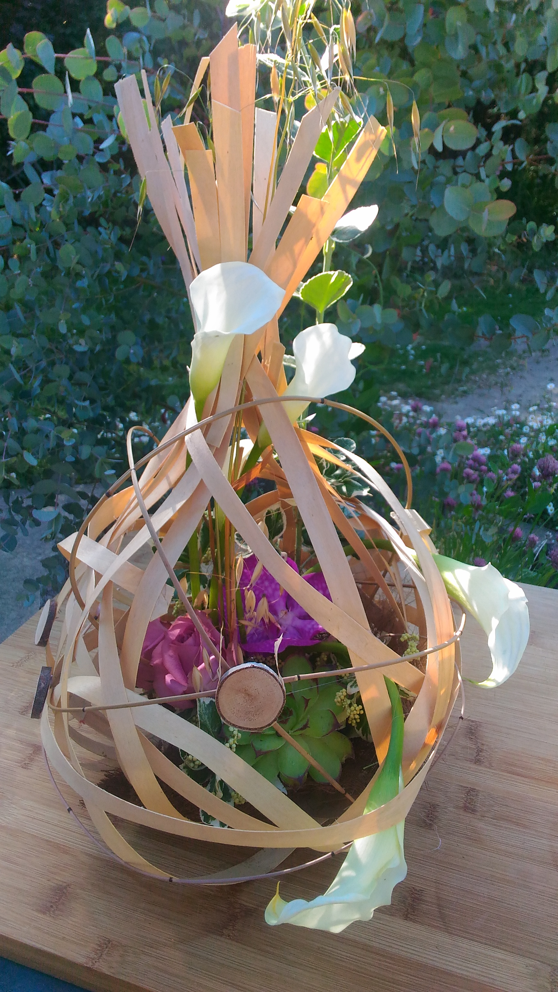 Structure en lamelles de bois