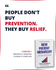 “People don’t buy prevention. They buy relief.” — New Patient Hierarchy by Tony Seymour, Chiro Website Pro